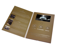 Promotional Video Greeting Card 7 inch Screen