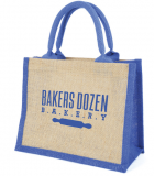 Promotional Walton Coloured Jute Shopper