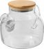 Promotional Zen Tea Pot Strainer And Bamboo Lid 