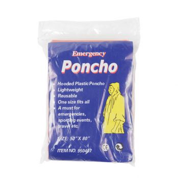 Branded Disposable Rain Poncho