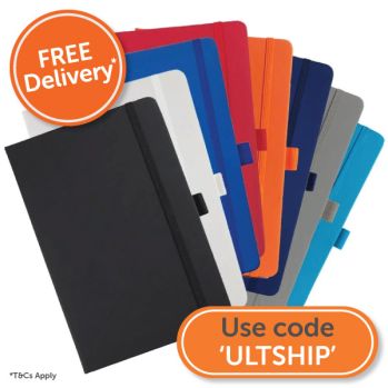 Ultimate Soft Touch PU A5 Notebook